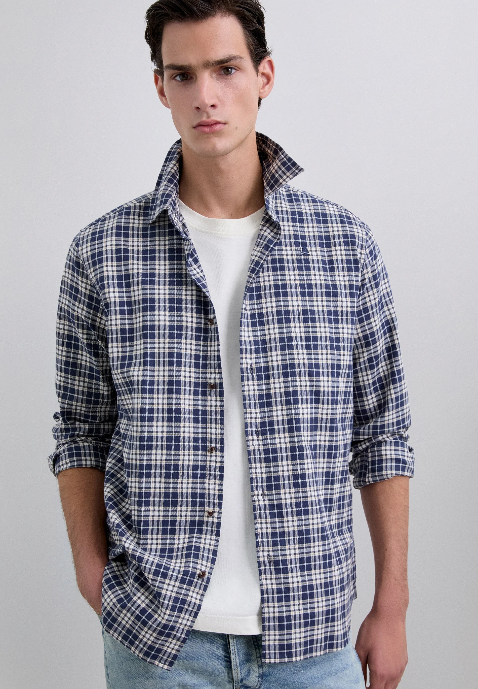 TARTAN PRINT SHIRT - Image 7