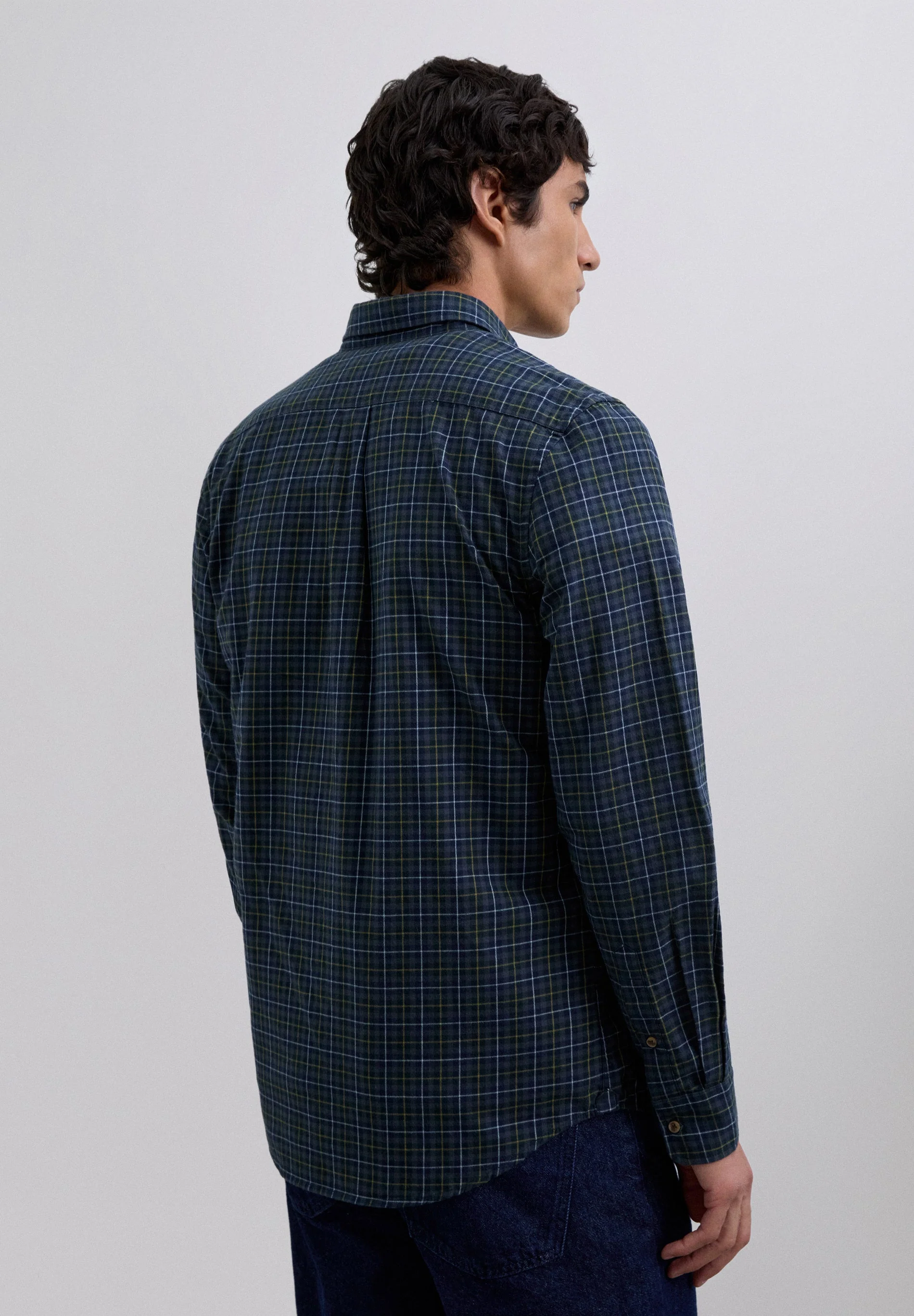 TARTAN PRINT SHIRT - Image 4