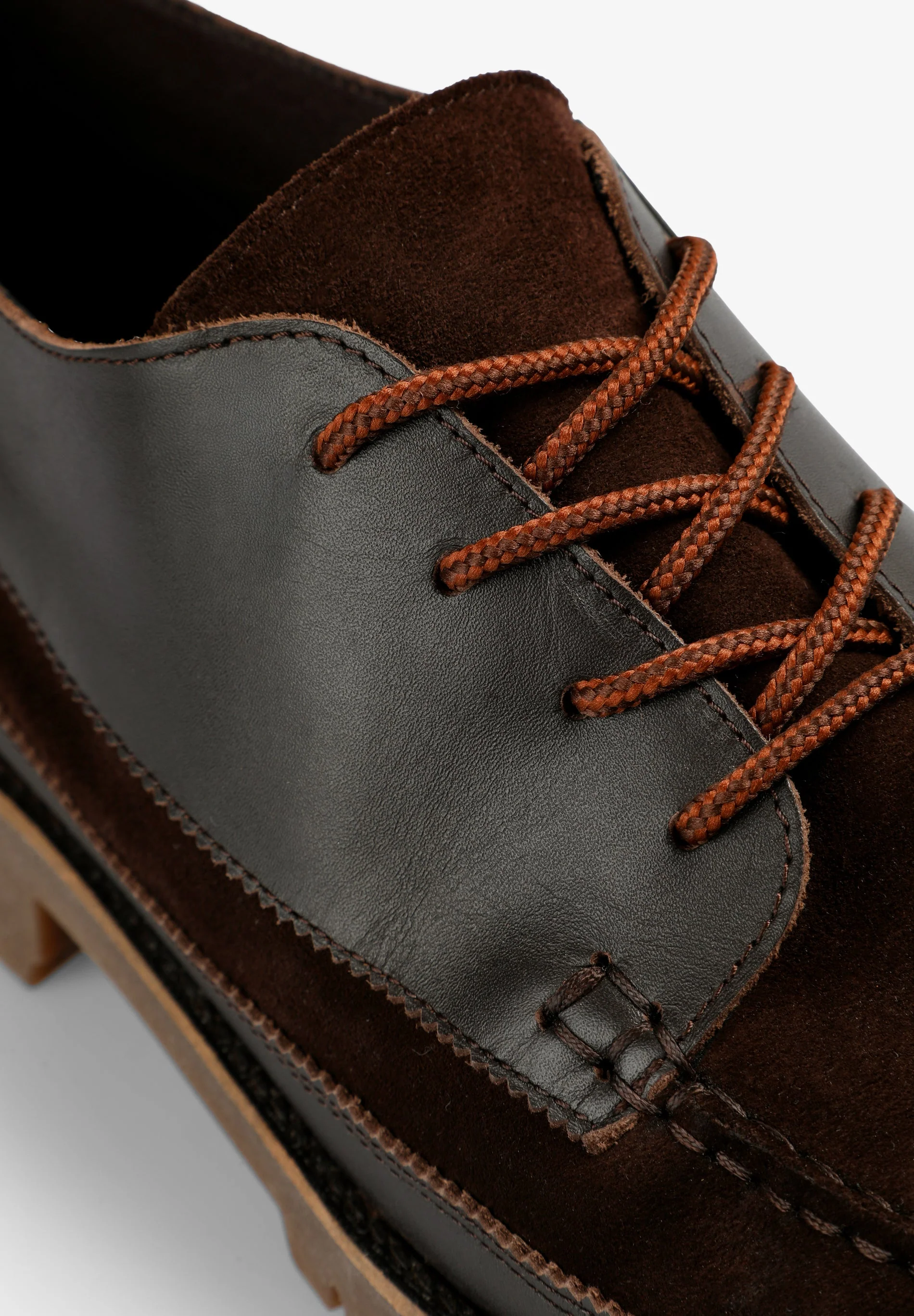 LEATHER SHOES WITH TRACK SOLES - Image 6