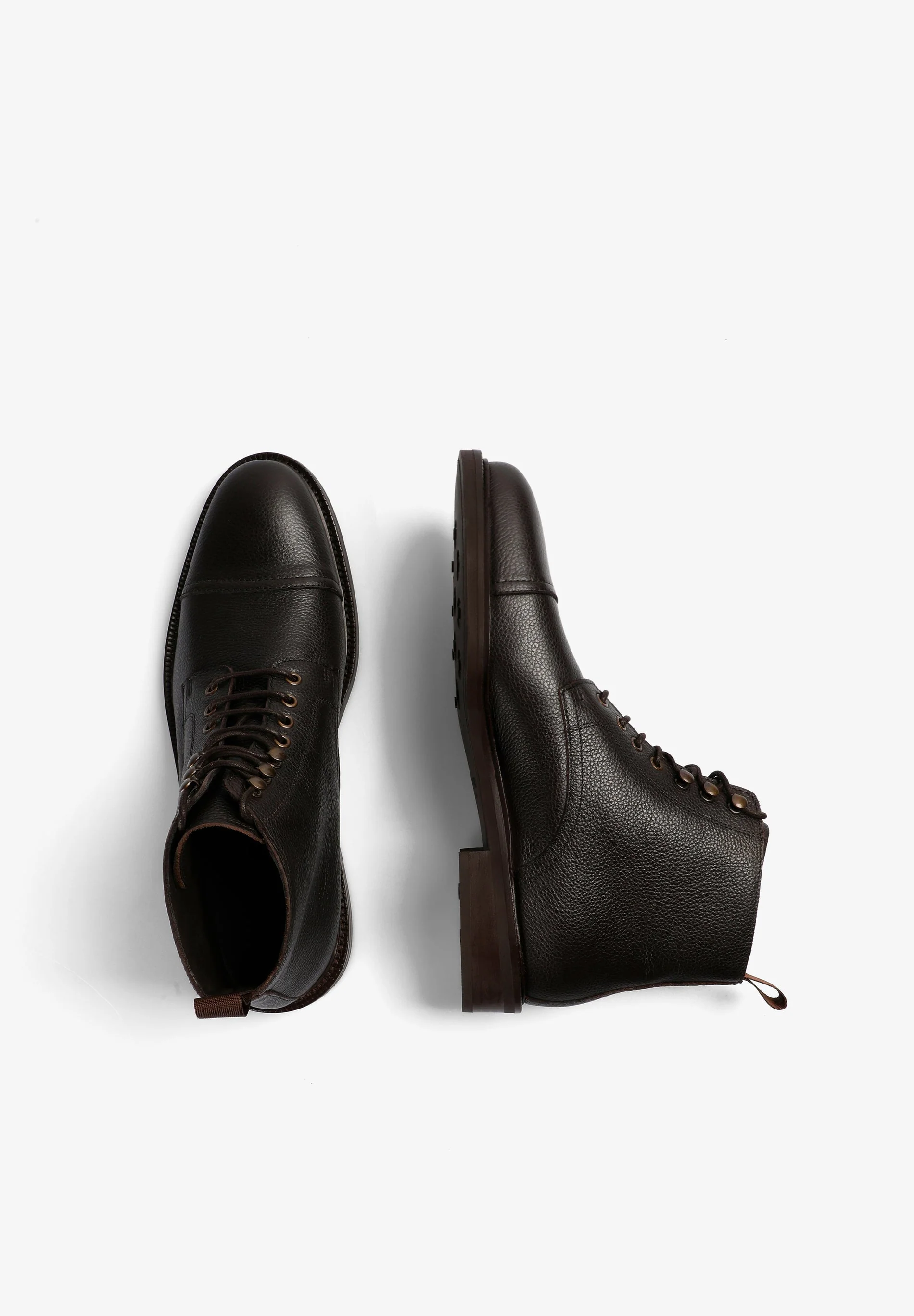 LEATHER DERBY BOOTS - Image 8