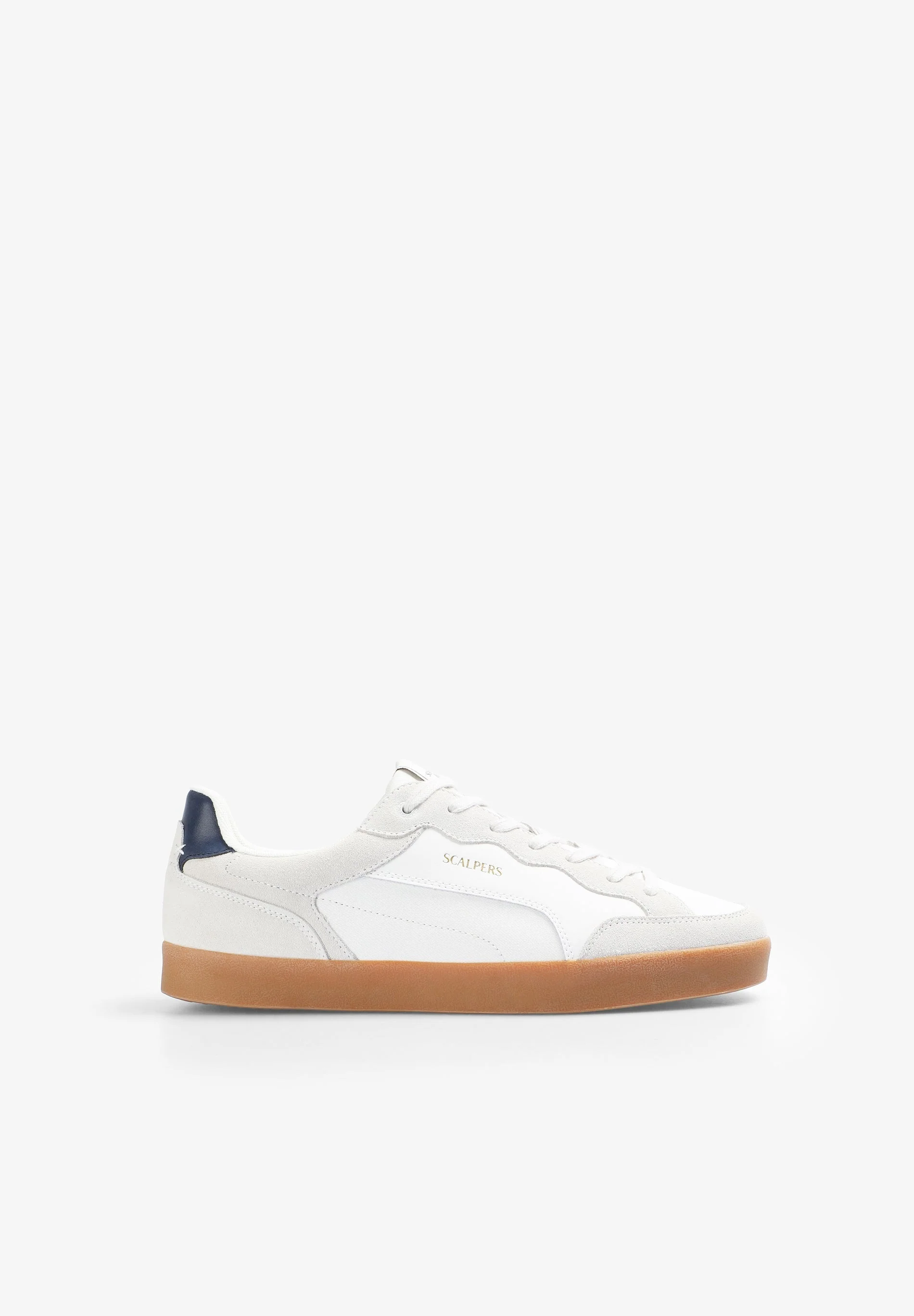 LEATHER AND SUEDE SNEAKERS - Image 2