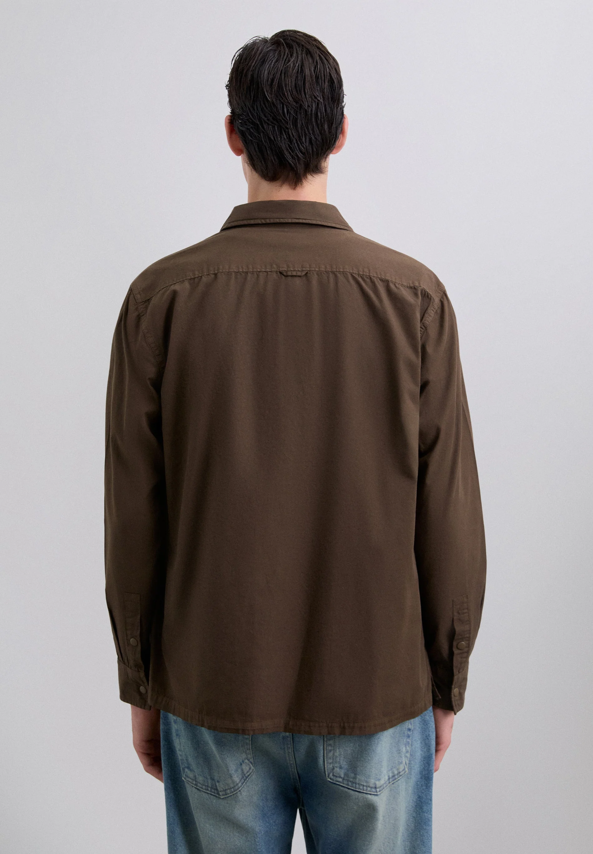 CLASSIC COLLARED OVERSHIRT - Image 6