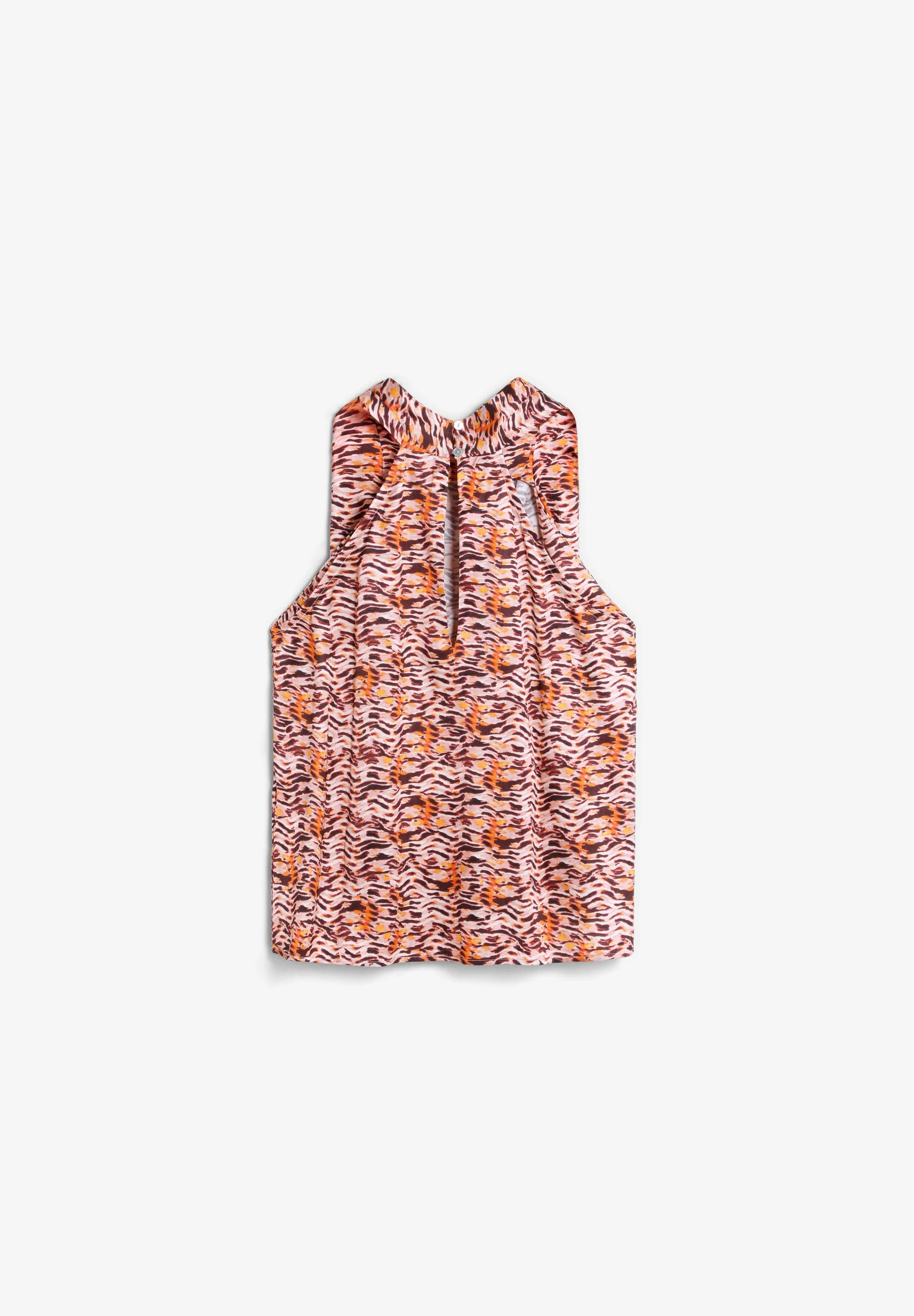 PRINTED HALTERNECK TOP - Image 5