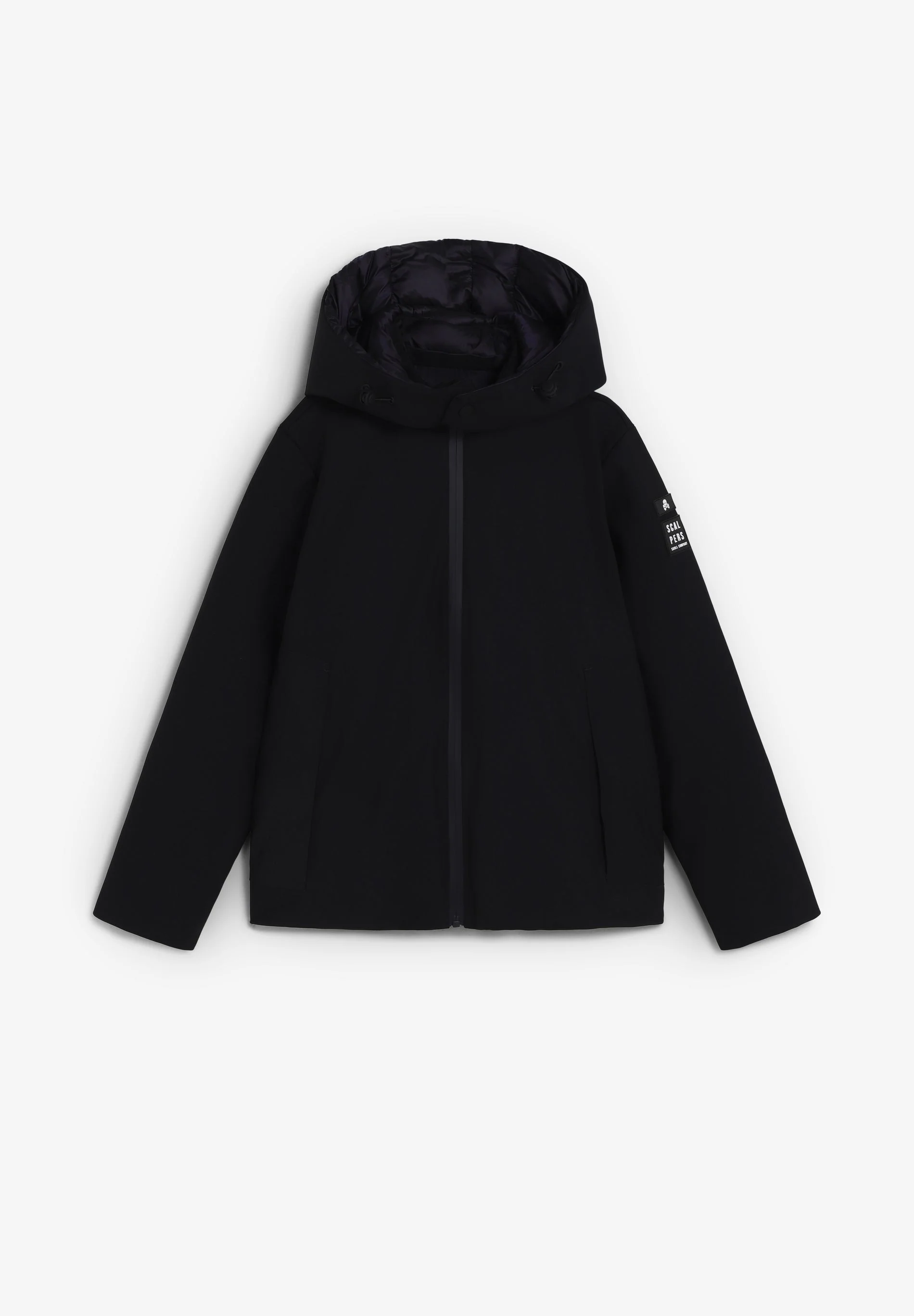 JACKET WITH DETACHABLE HOOD AND LOGO - Image 3