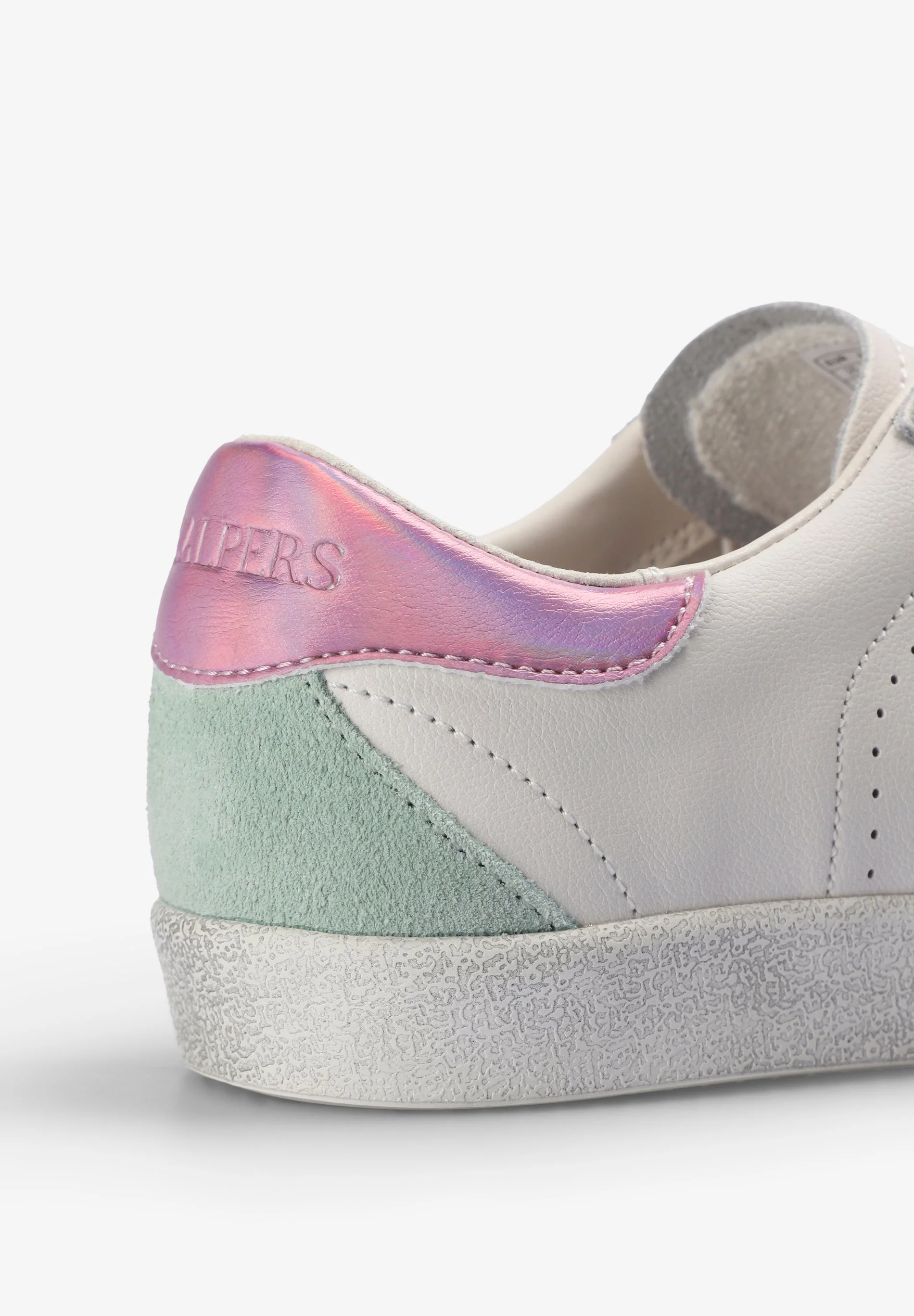 CONTRAST LEATHER SNEAKERS - Image 6