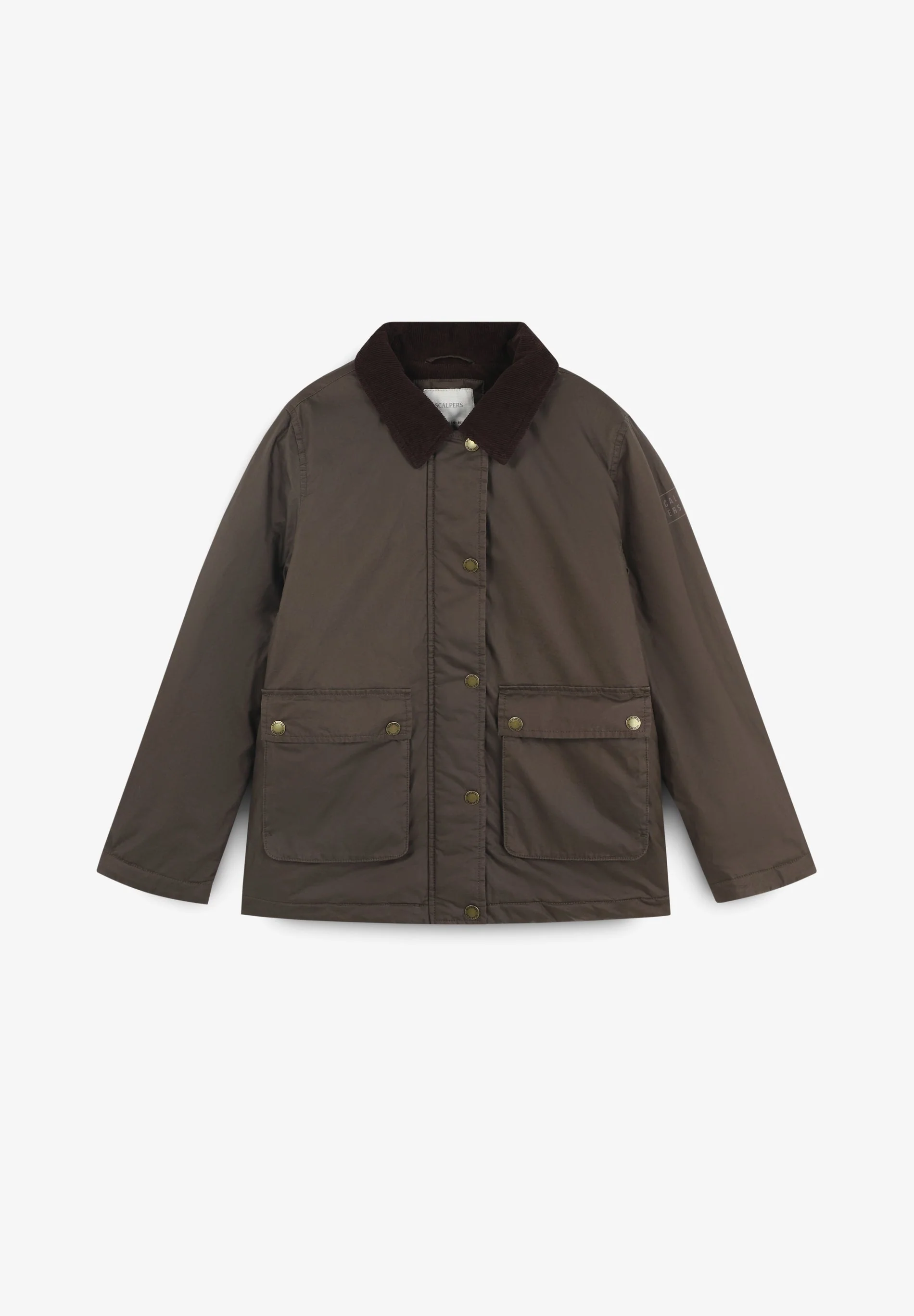 CONTRAST COLLAR JACKET - Image 7