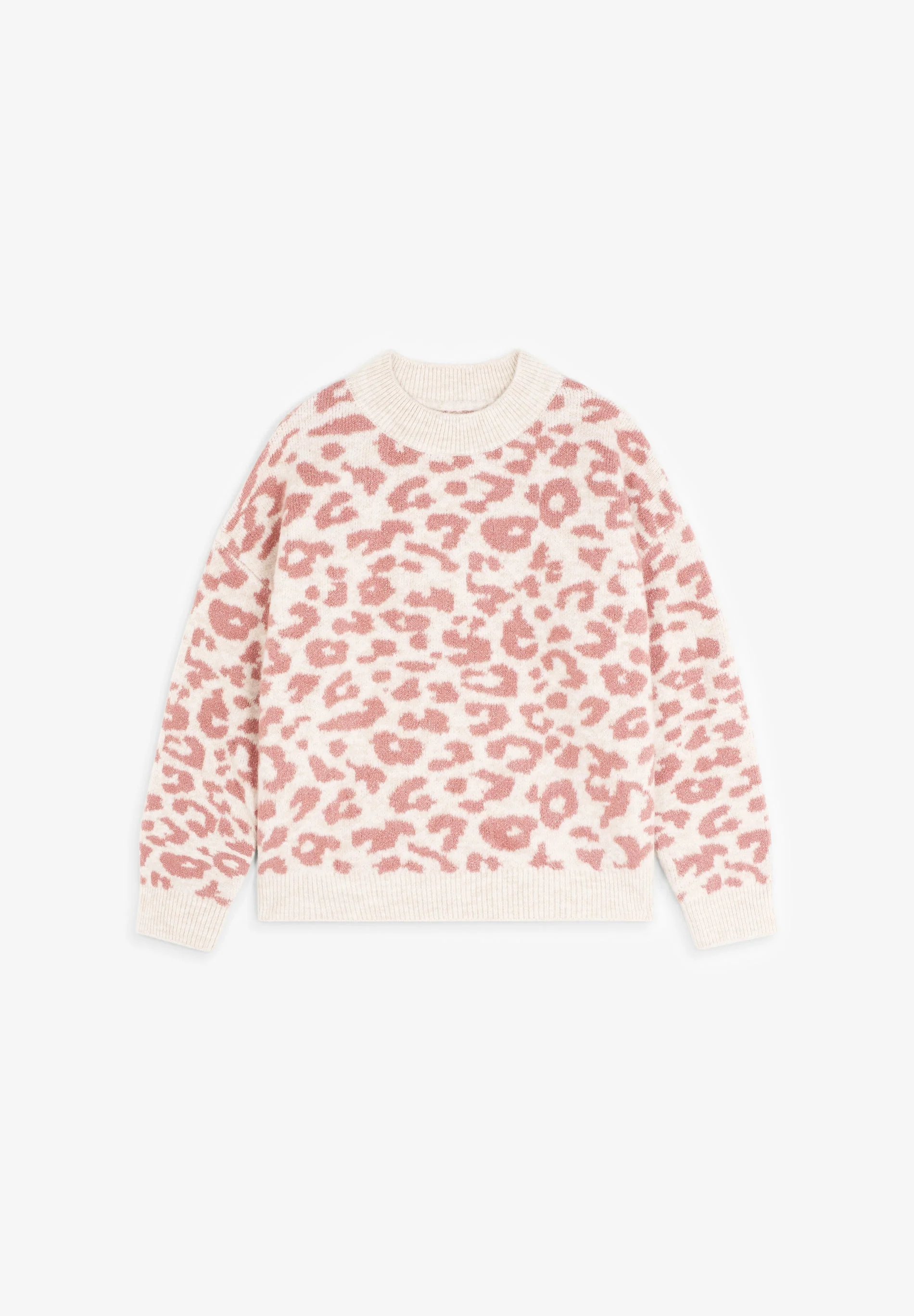 ANIMAL PRINT KNIT SWEATER - Image 5