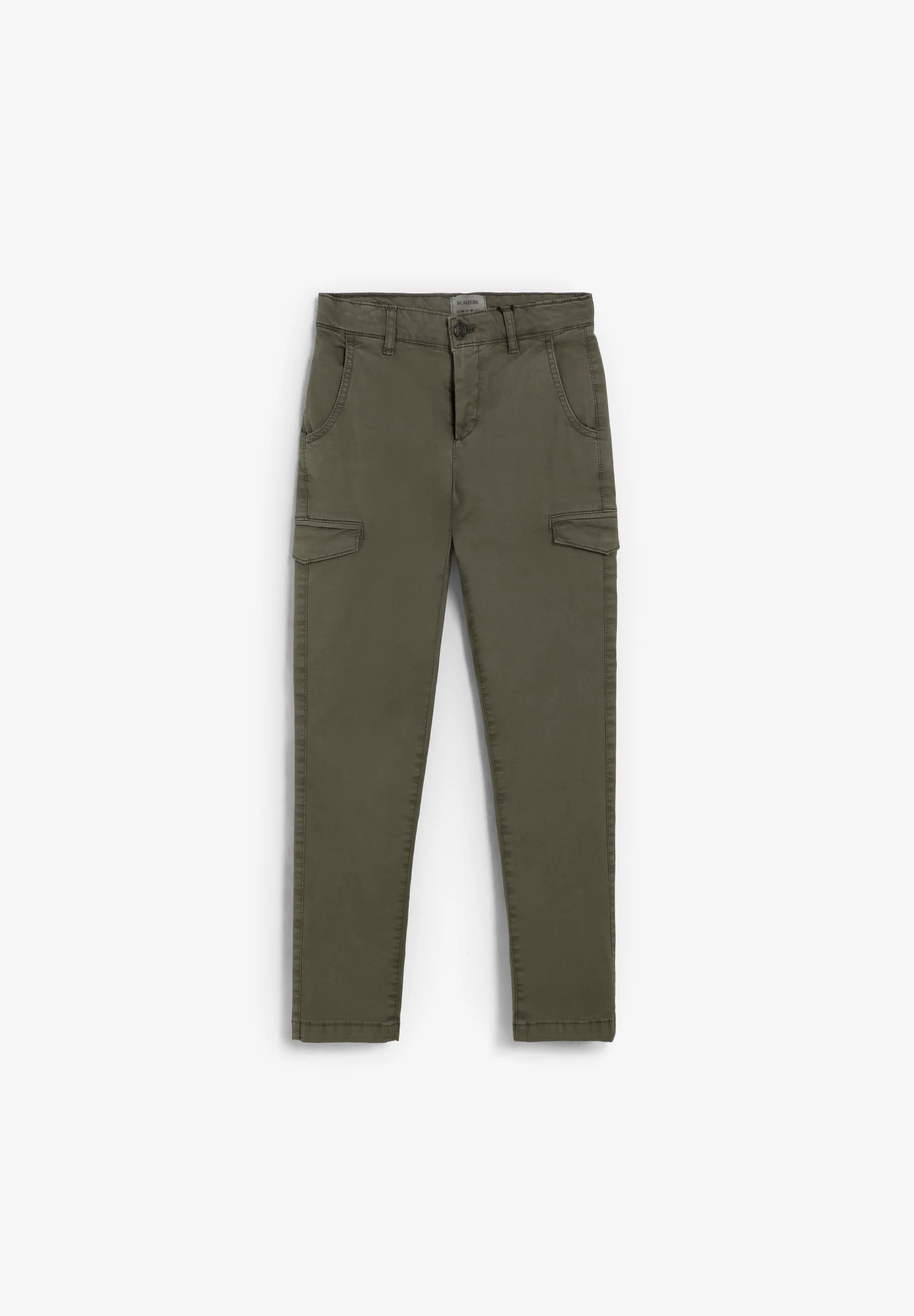 REGULAR FIT CARGO TROUSERS - Image 5