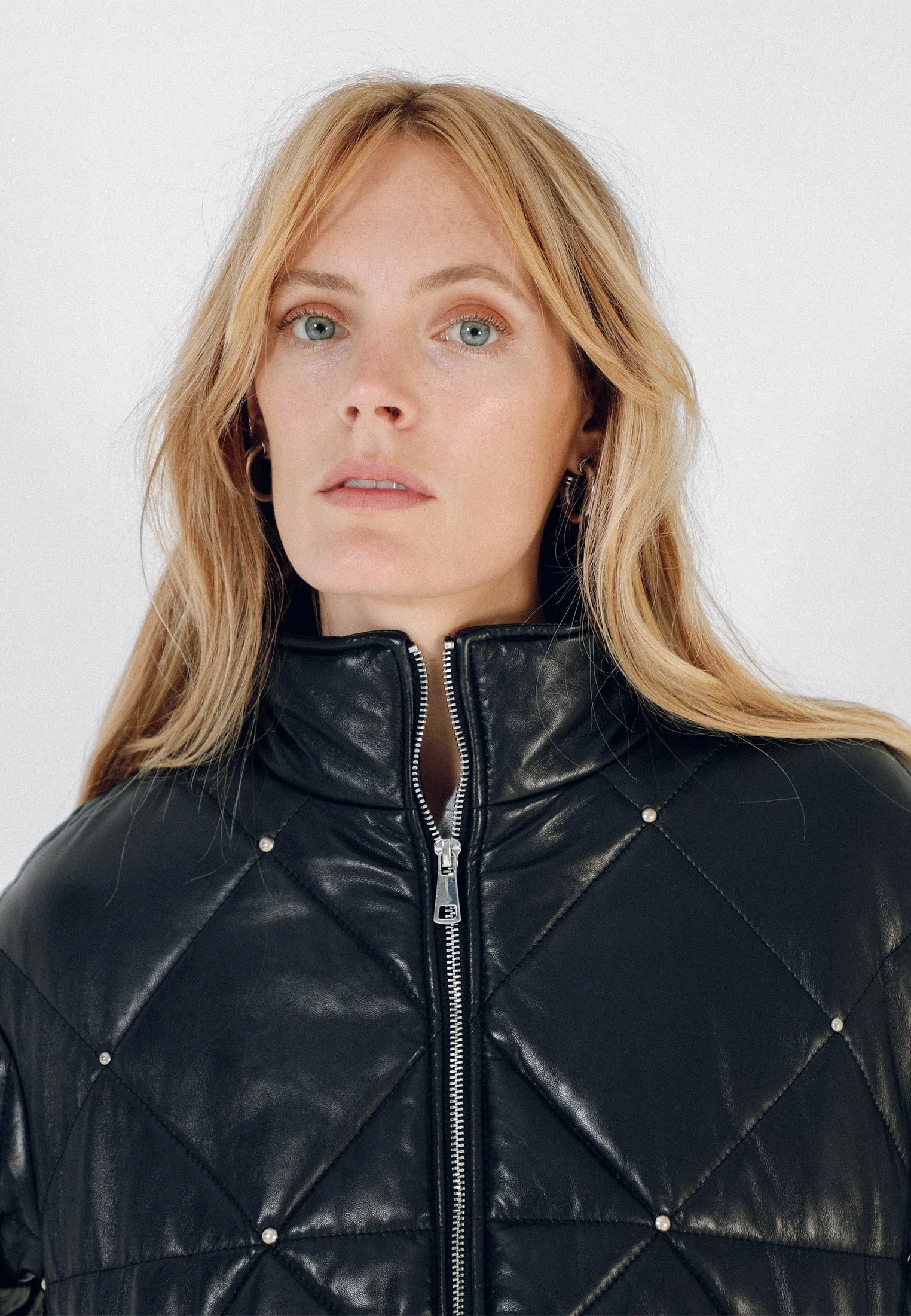 LEATHER PUFF JACKET - Image 4