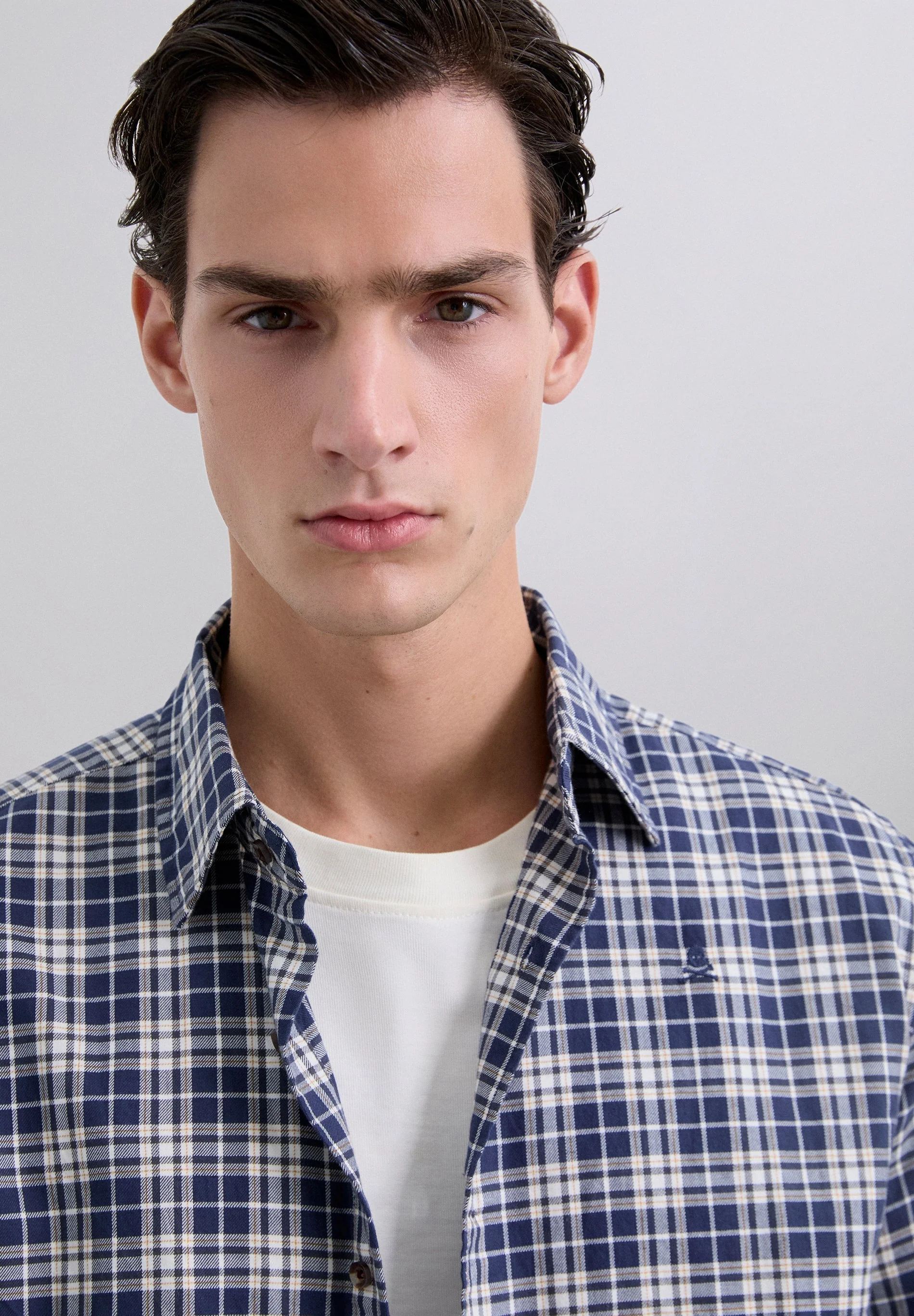 TARTAN PRINT SHIRT - Image 4
