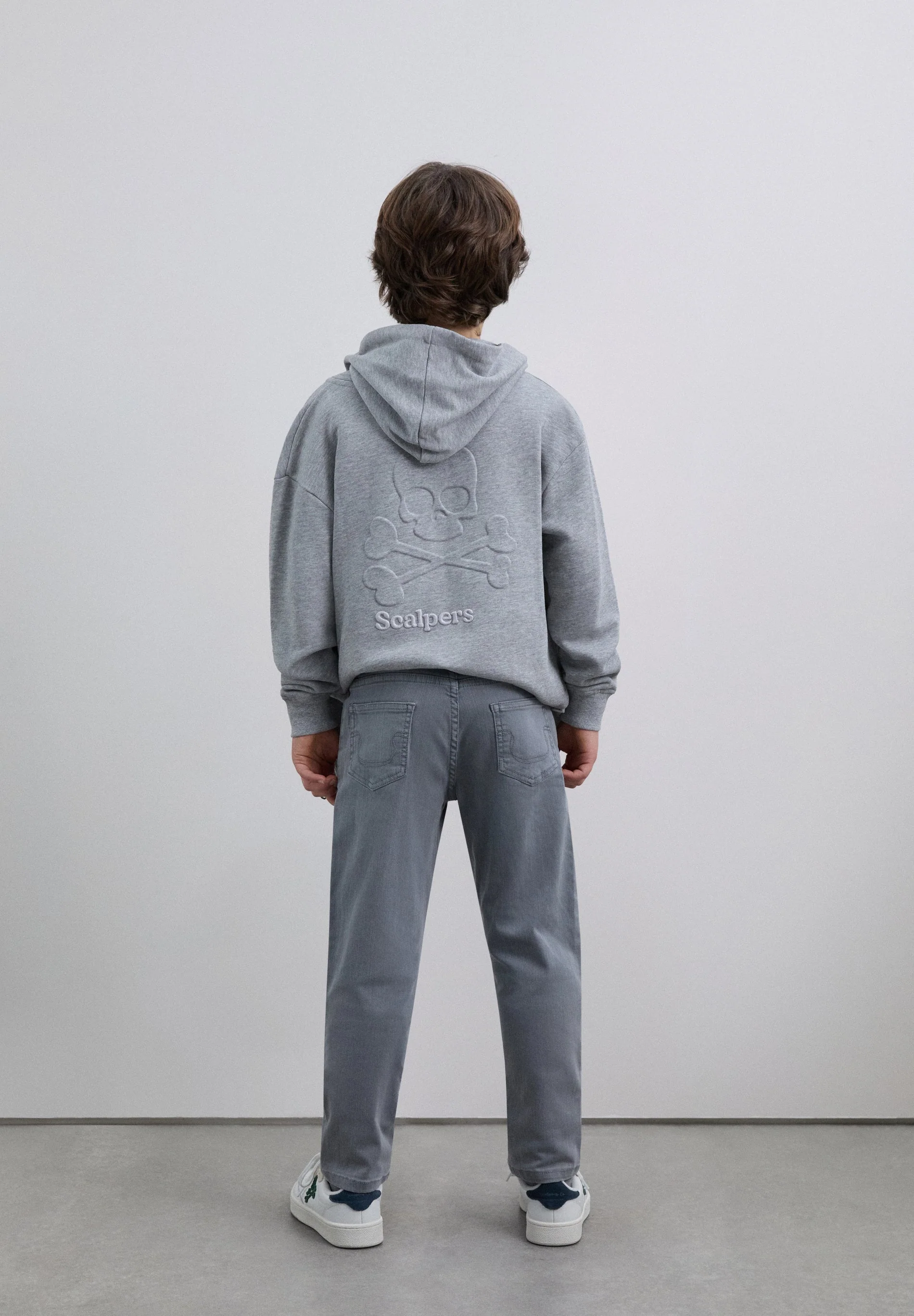 BASIC REGULAR FIT TROUSERS - Image 4