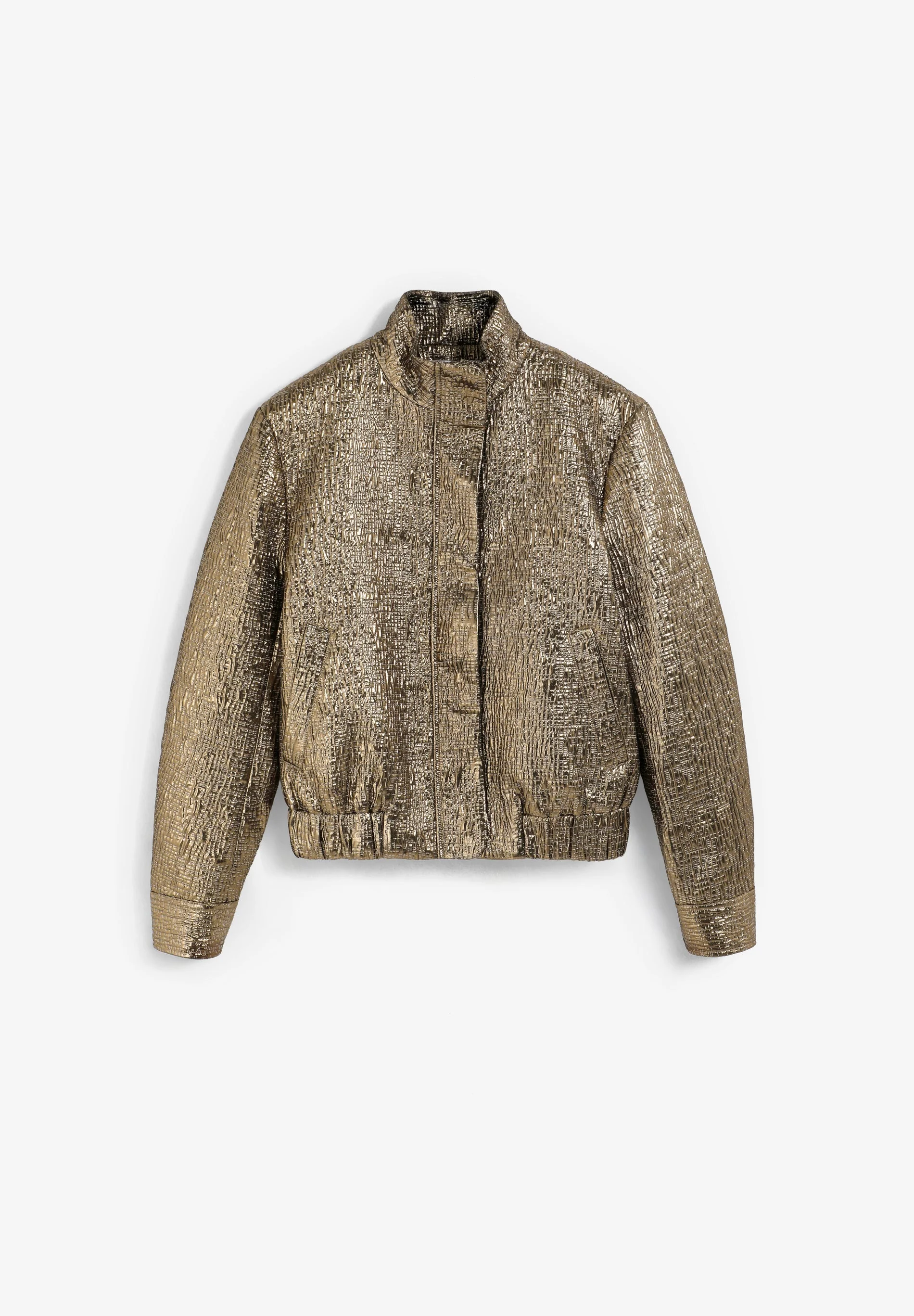 JACQUARD BOMBER JACKET - Image 8