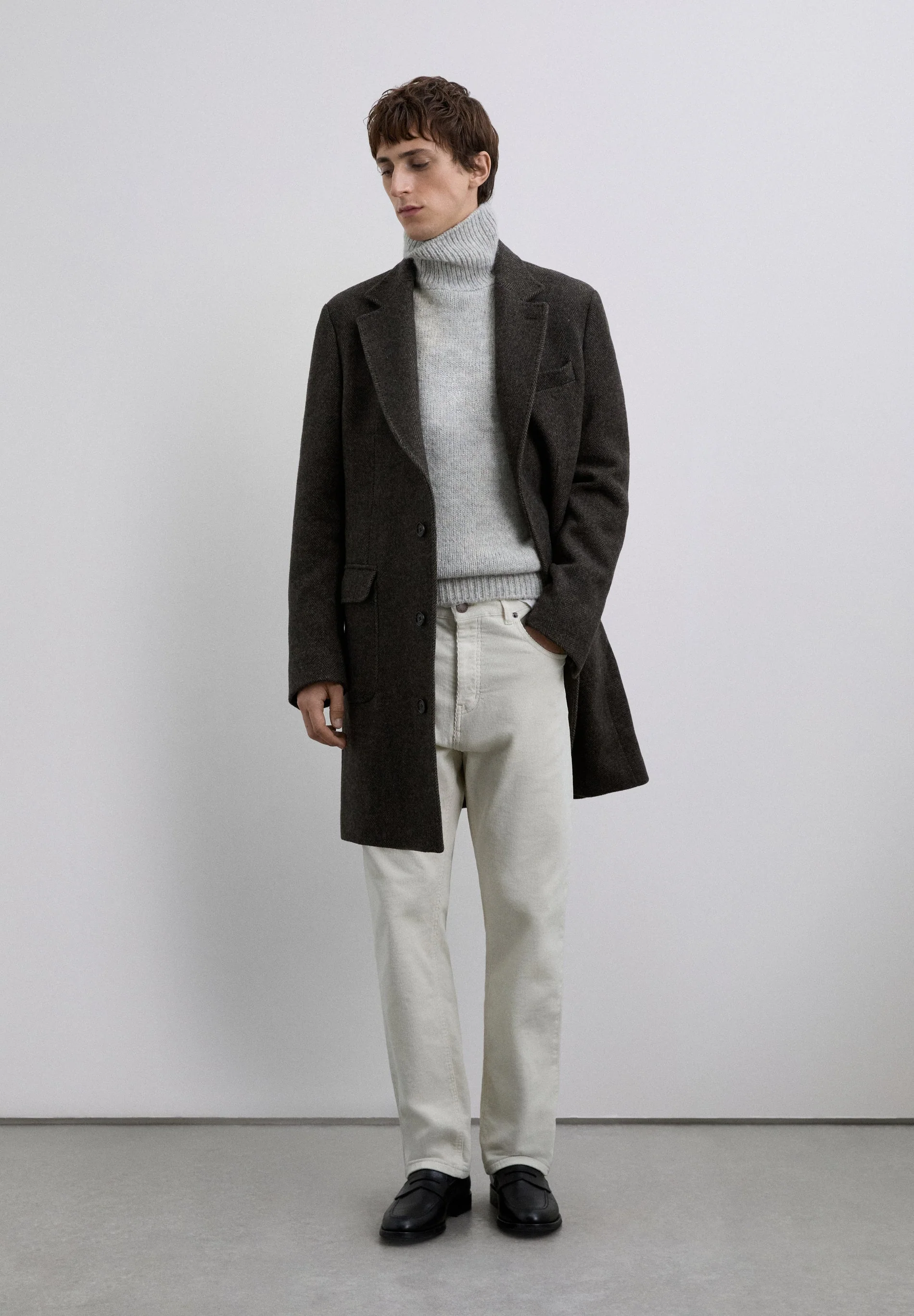 CROPPED CORDUROY TROUSERS - Image 2