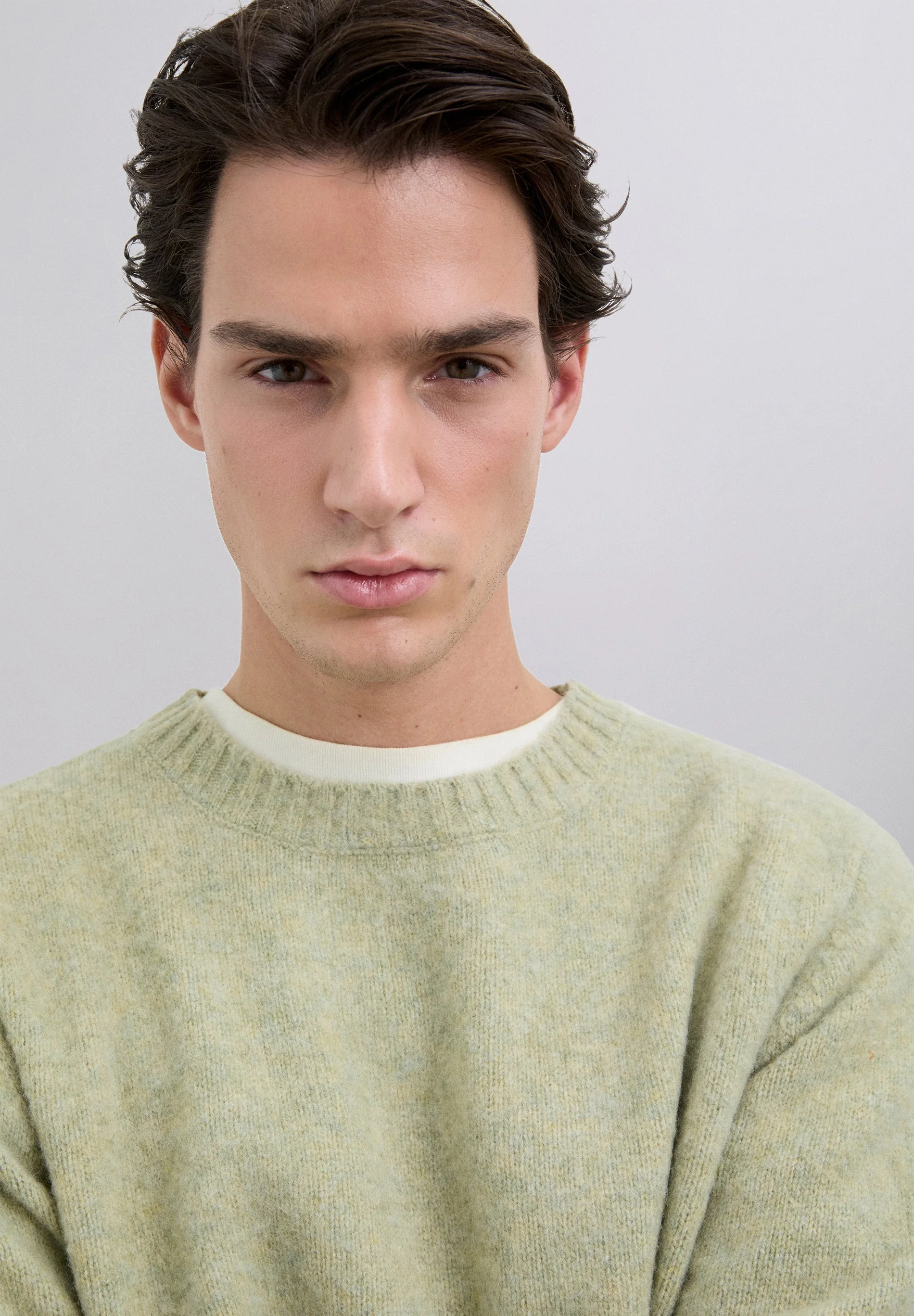 BRUSHED WOOL JUMPER - Image 2