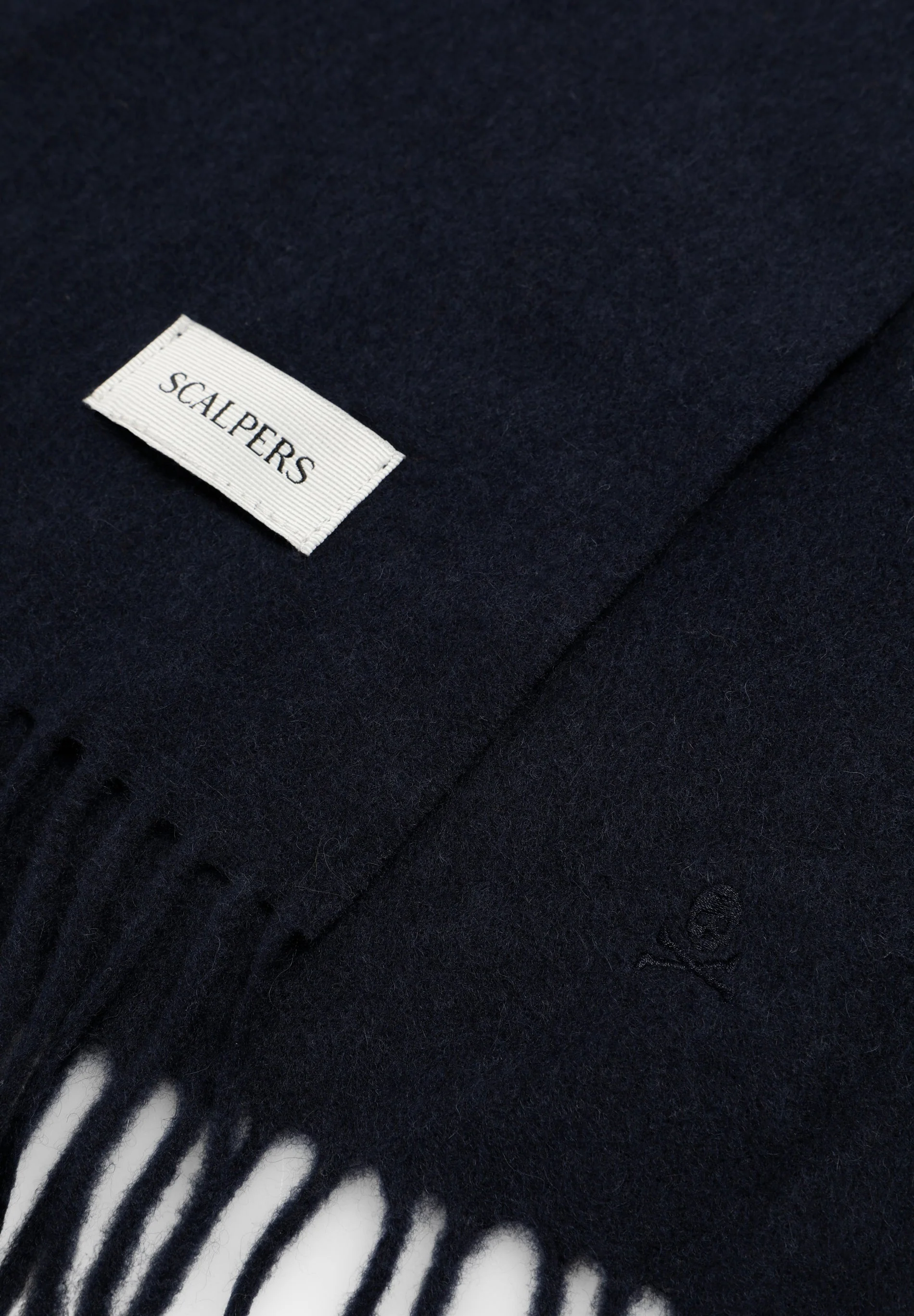 BASIC WOOL SCARF WITH FRINGES - Image 5