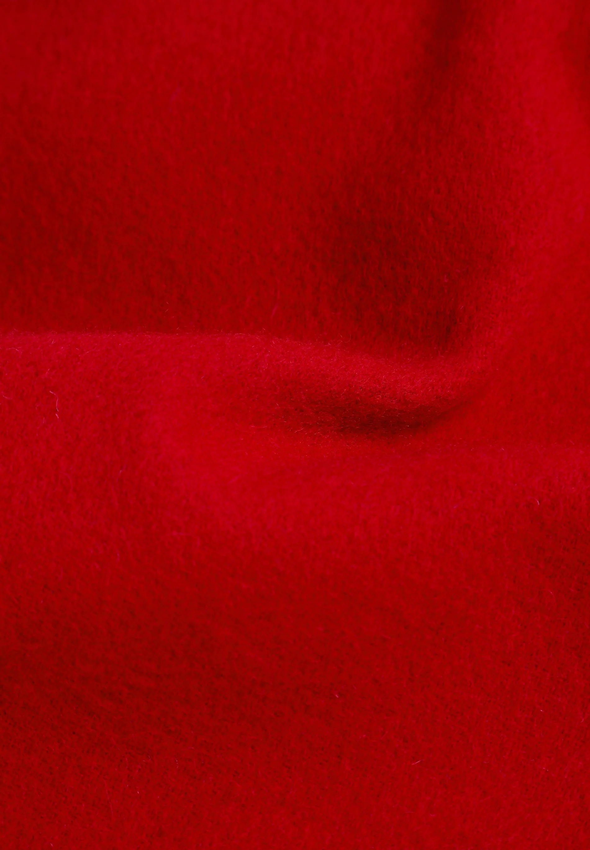BASIC WOOL SCARF WITH FRINGES - Image 3