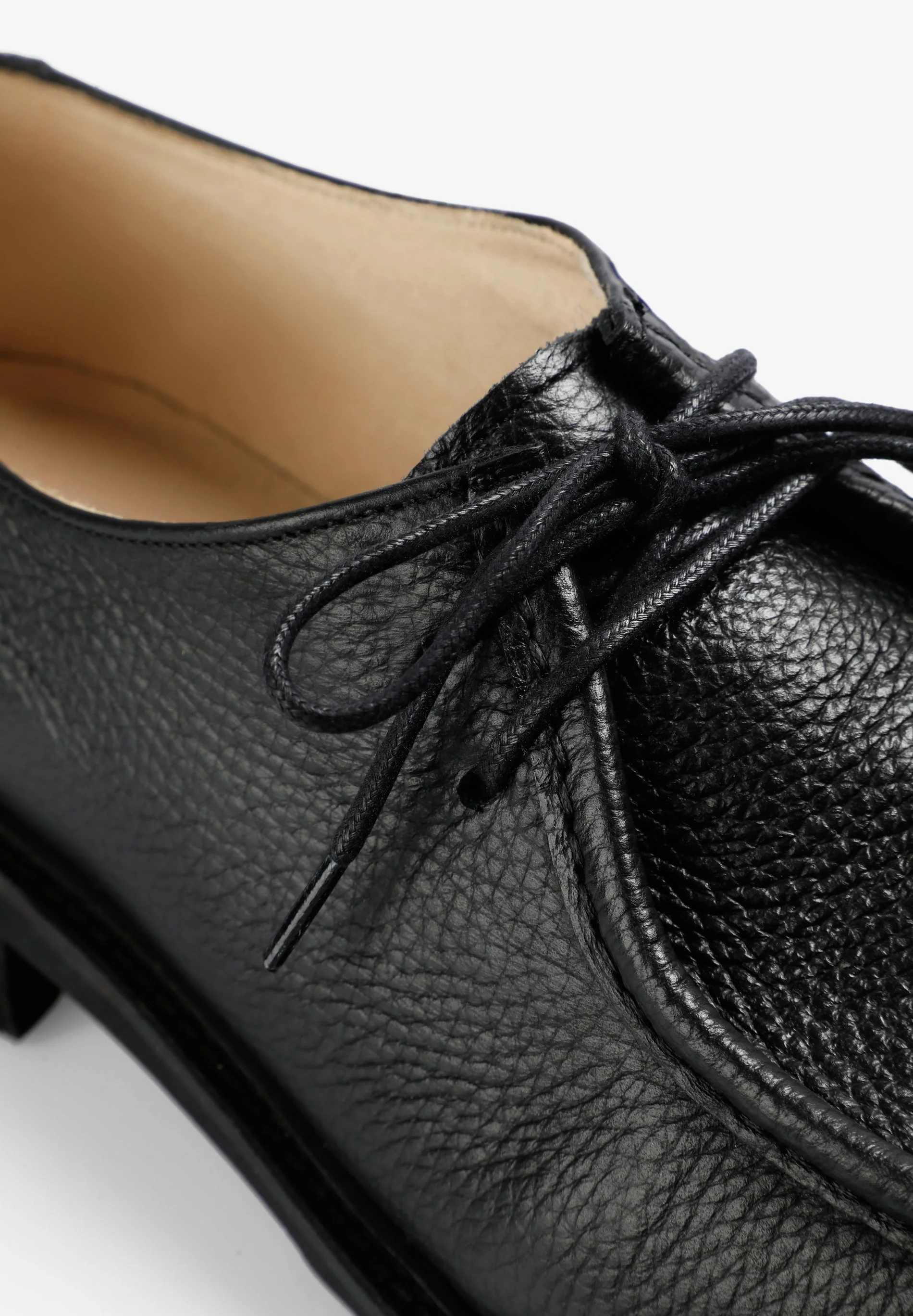 LEATHER SHOES WITH TRACK SOLES - Image 6